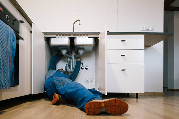 Professional Emergency Plumber technician working in North Andover, MA